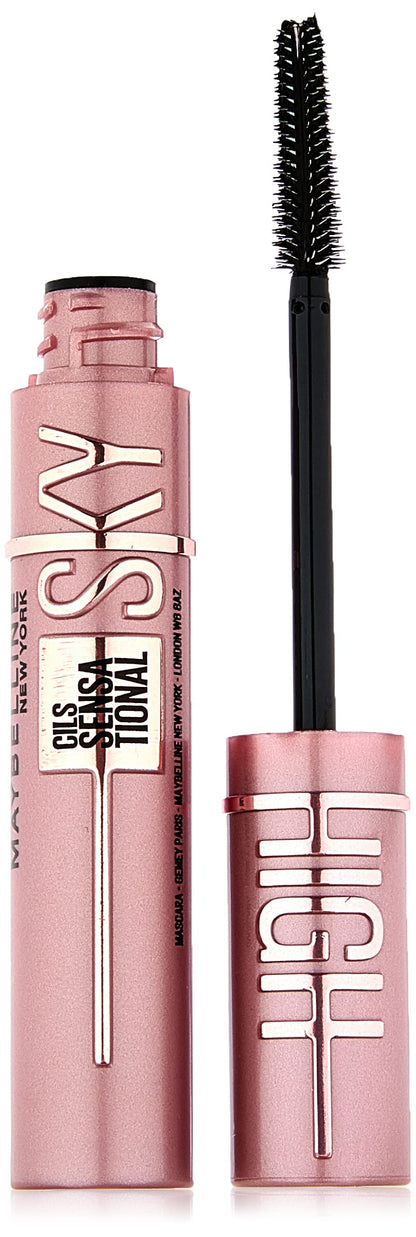 Maybelline New York - Lash Sensational Sky High Mascara - Very Black - Endless Length and Intense Volume - Flexible brush - 5 ml - Endless length and natural volume