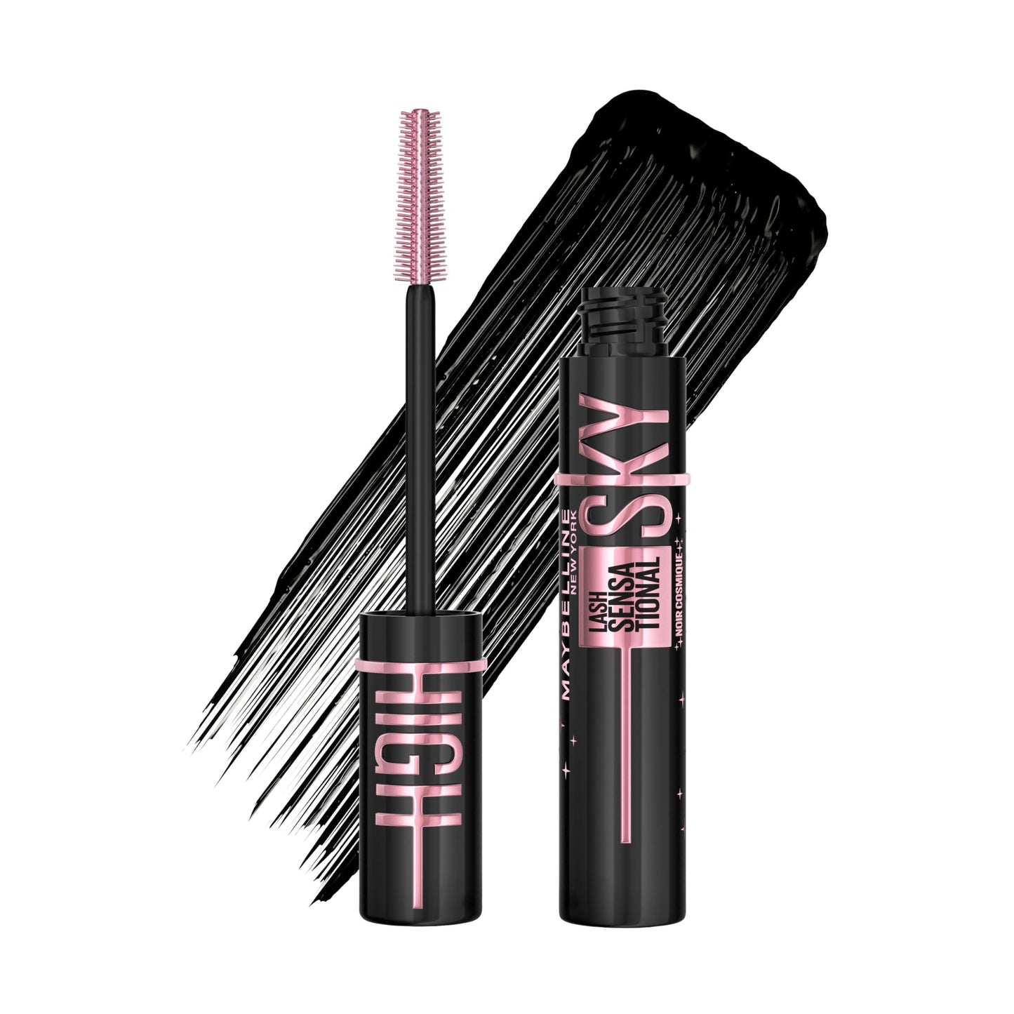 Maybelline New York - Lash Sensational Sky High Mascara - Very Black - Endless Length and Intense Volume - Flexible brush - 5 ml - Endless length and natural volume