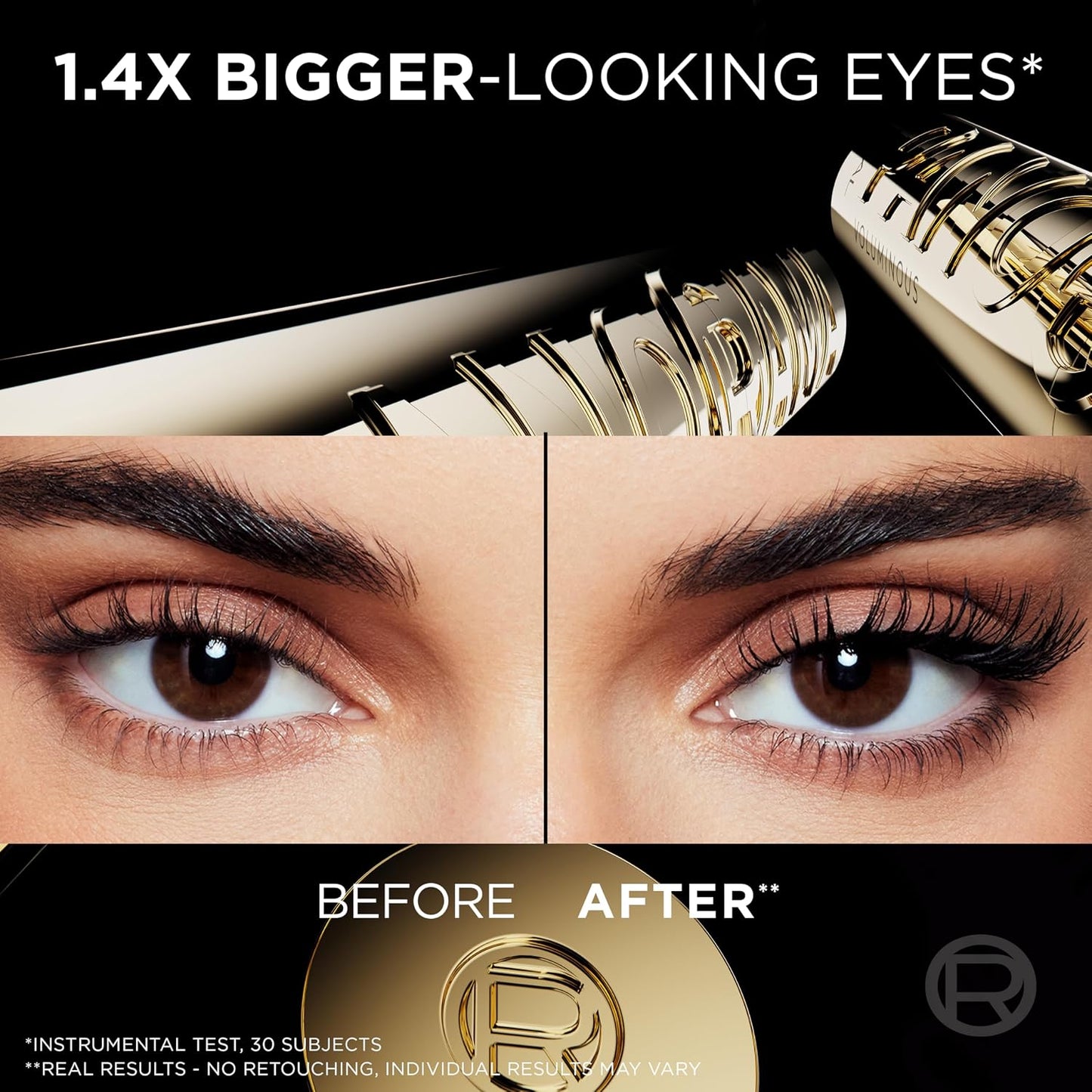 L'Oréal Paris Panorama Mascara Dark Brown – Length, Seperation & Volume Mascara